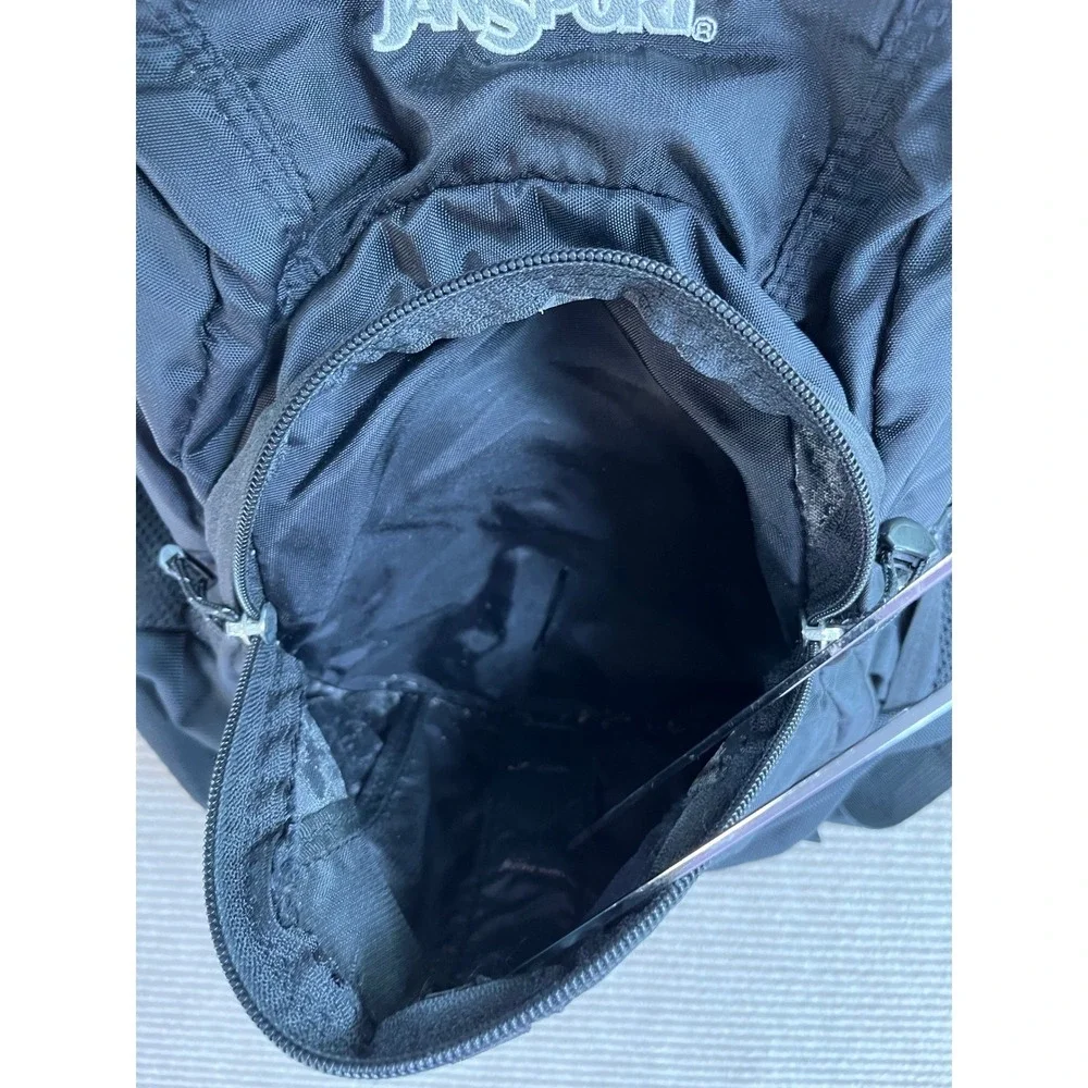 JanSport Equinox 33 Backpack Black Technical Hiking Daypack Travel Bag